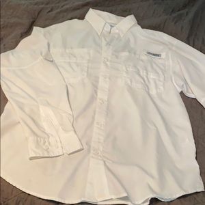 White Columbia Fishing Gear Tamiami SPF 40 NWOT